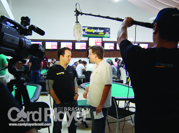 Leo Bello em entrevista ao Mercado Poker (BSOP 2009 - 3ª Etapa) /CardPlayer.com.br
