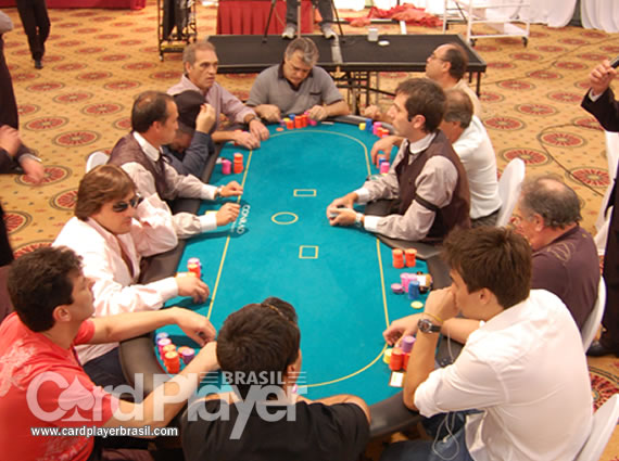 Final table (Conrad Poker Tour 2008 - Torneio Milionário) /CardPlayer.com.br