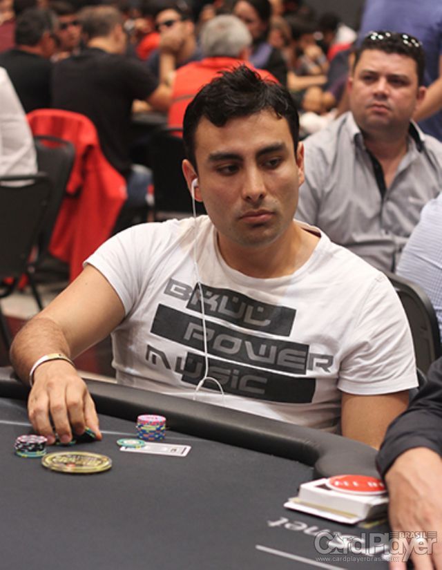 Rafael Pardo (Main Event BSOP Millions Dia 1B) /CardPlayer.com.br