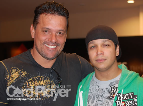 Cláudio Baptista e Felipe Mojave (LAPT 2010 - Punta Del Este) /CardPlayer.com.br