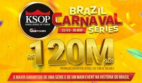 GGPoker divulga data para o KSOP Brazil Carnaval Series/CardPlayer.com.br