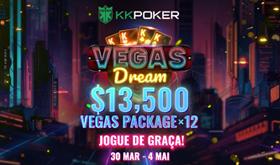 KKpoker realiza primeiros satélites da Vegas Dream/CardPlayer.com.br
