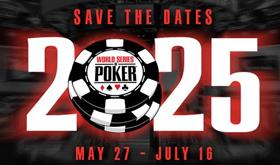 WSOP 2025 começa a ser disputada no dia 27 de maio/CardPlayer.com.br