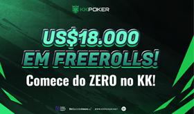 Freerolls do KKPoker distribuem R$ 90 mil em prêmios/CardPlayer.com.br