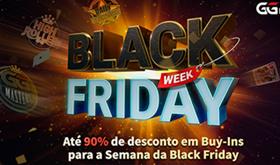 GGPoker tem até 90% de desconto na Black Friday Week/CardPlayer.com.br