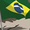 Brasil crava bandeira na terra da bota/CardPlayer.com.br